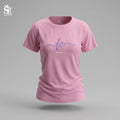 CAMISETA SLIM FIT DAMA LILA FE HEBREOS 11:11