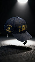 GORRA PREMIUN CURVA AZUL JEAN YAHWEH