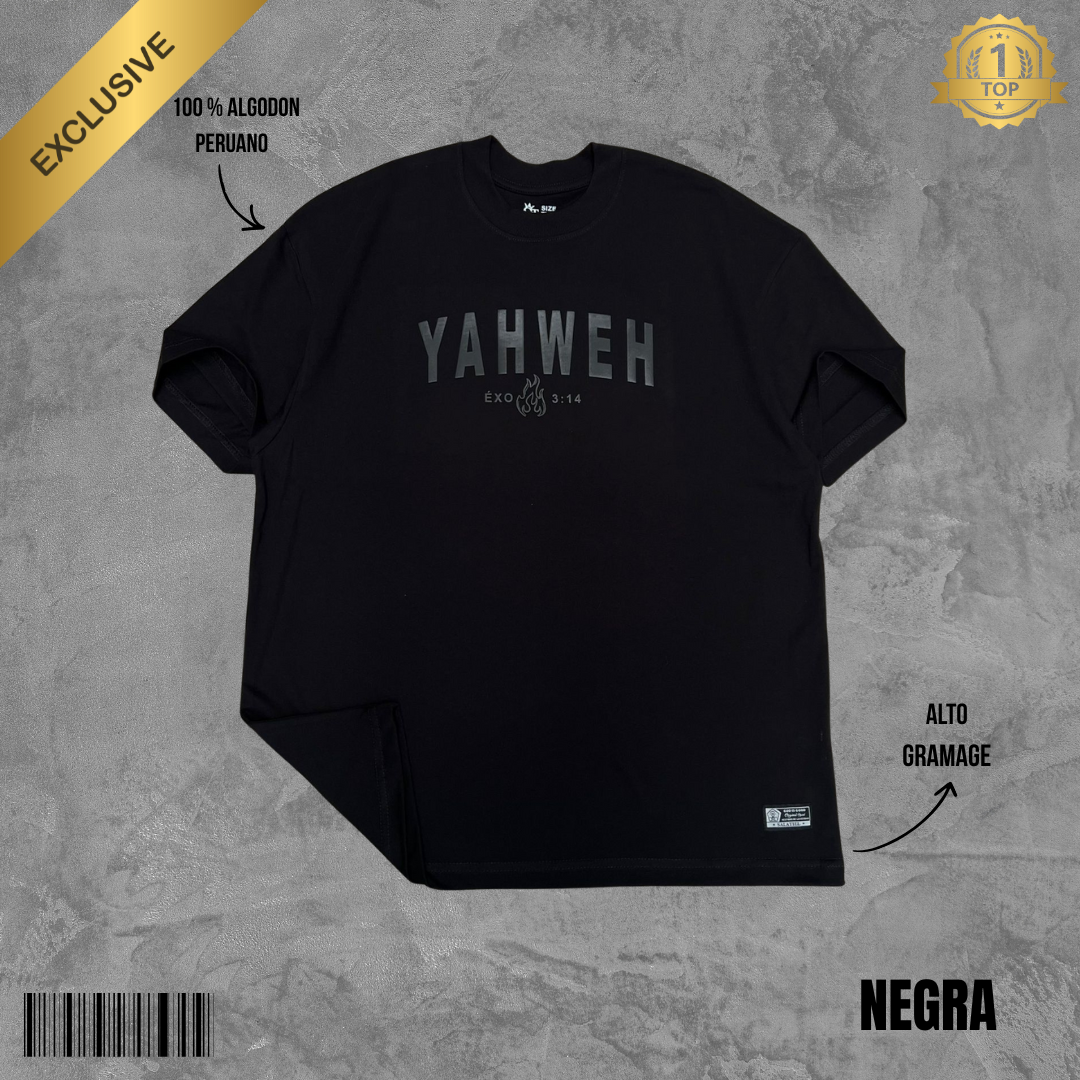 OVERSIZE NEGRA YAHWEH CLASICA