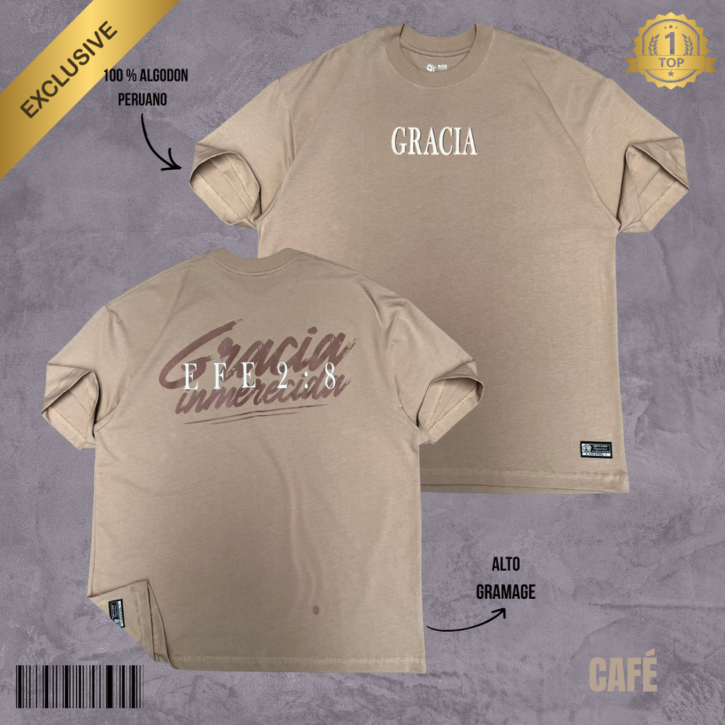 OVERSIZE GRACIA CAFÉ