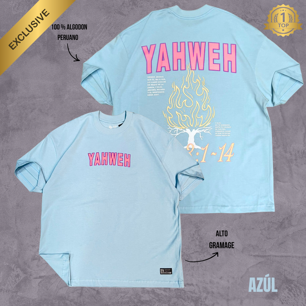 OVERSIZE YAHWEH AZUL