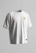 CAMISETA OVERSIZE BLANCA JESUS IS KING