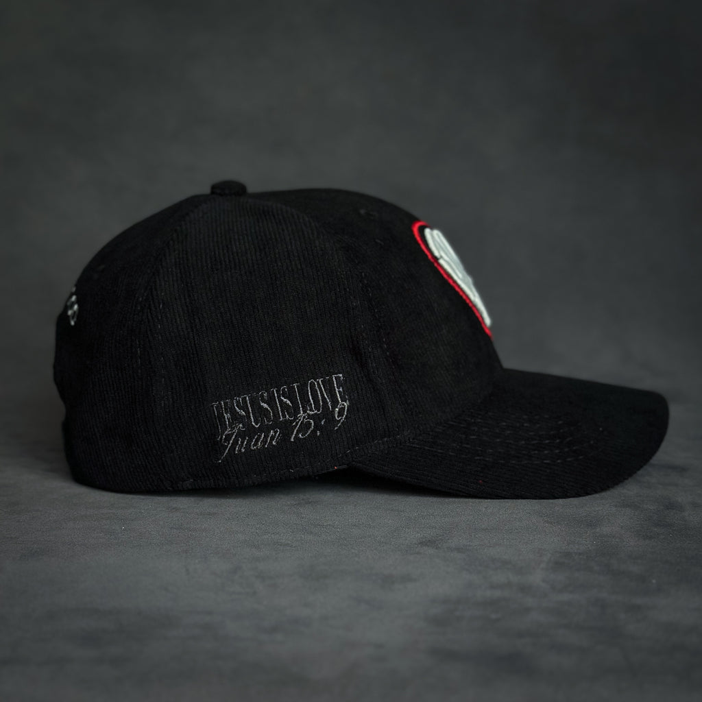 GORRA JESUS NEGRO