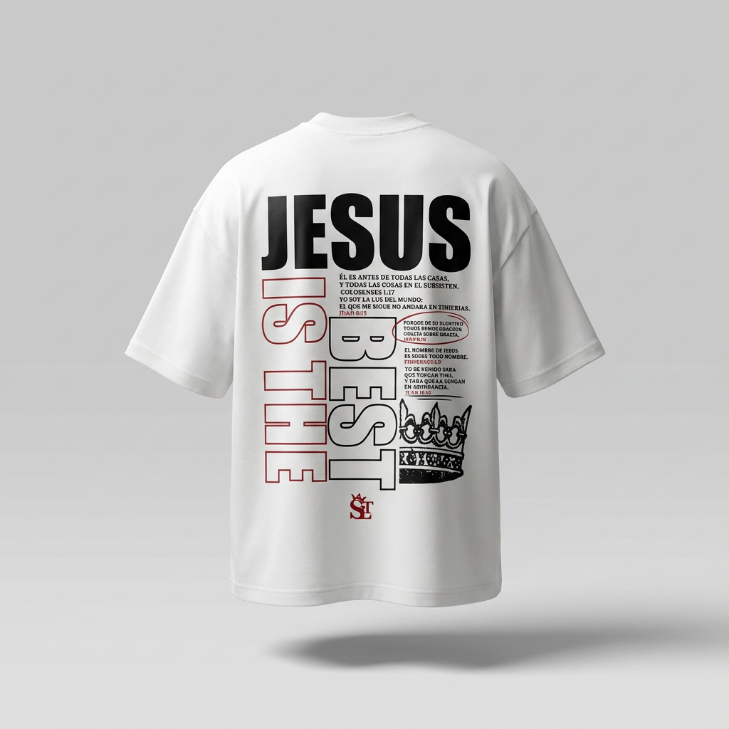 OVERSIZE BLANCA JESUS IS THE BEST