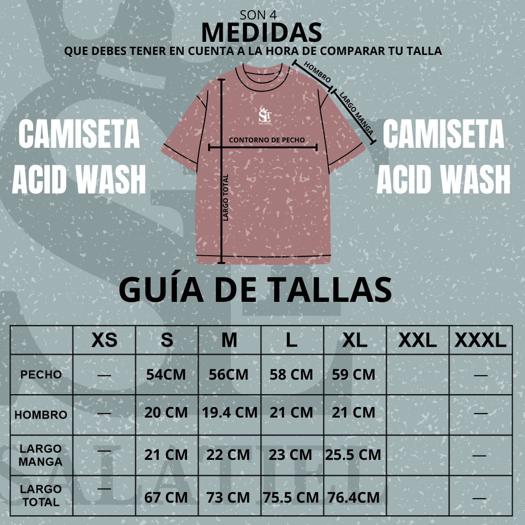CAMISETA ACID WASH NEGRA YESHUA