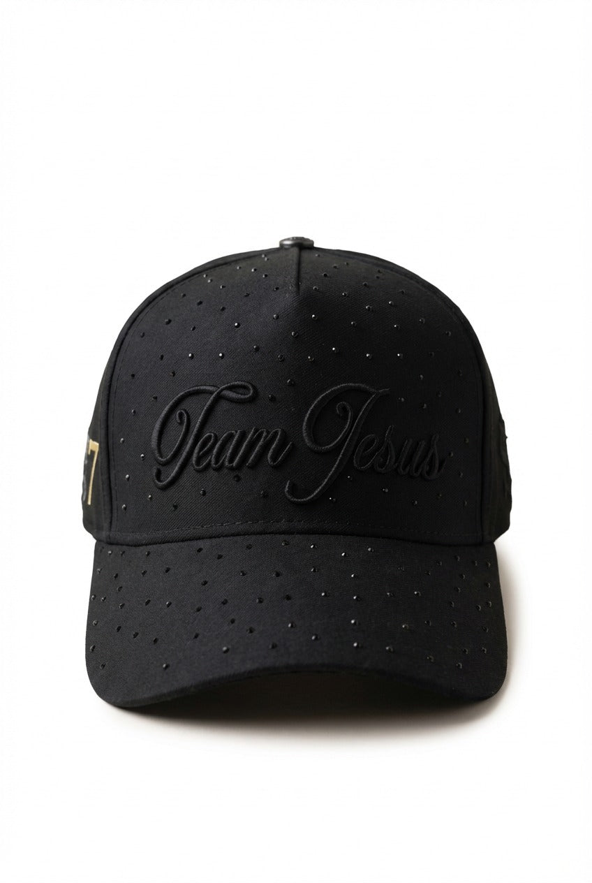 GORRA TEAM JESUS 7 NEGRA