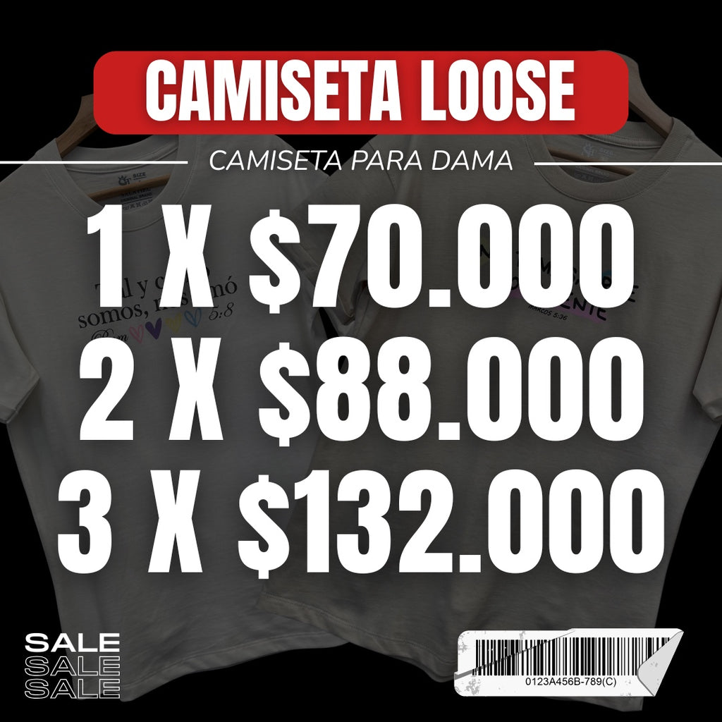 PROMO LOOSE FIT DAMA