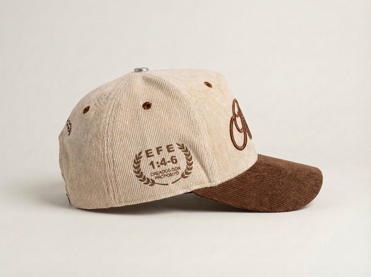 GORRA PROPÓSITO BEIGE