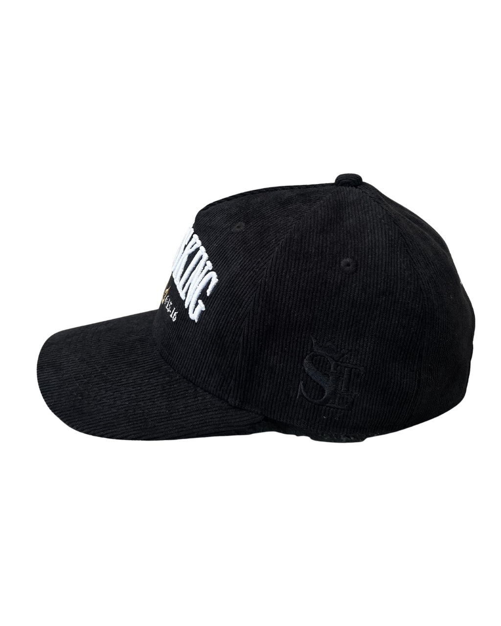 GORRA NEGRA JESUS IS KING CORONA