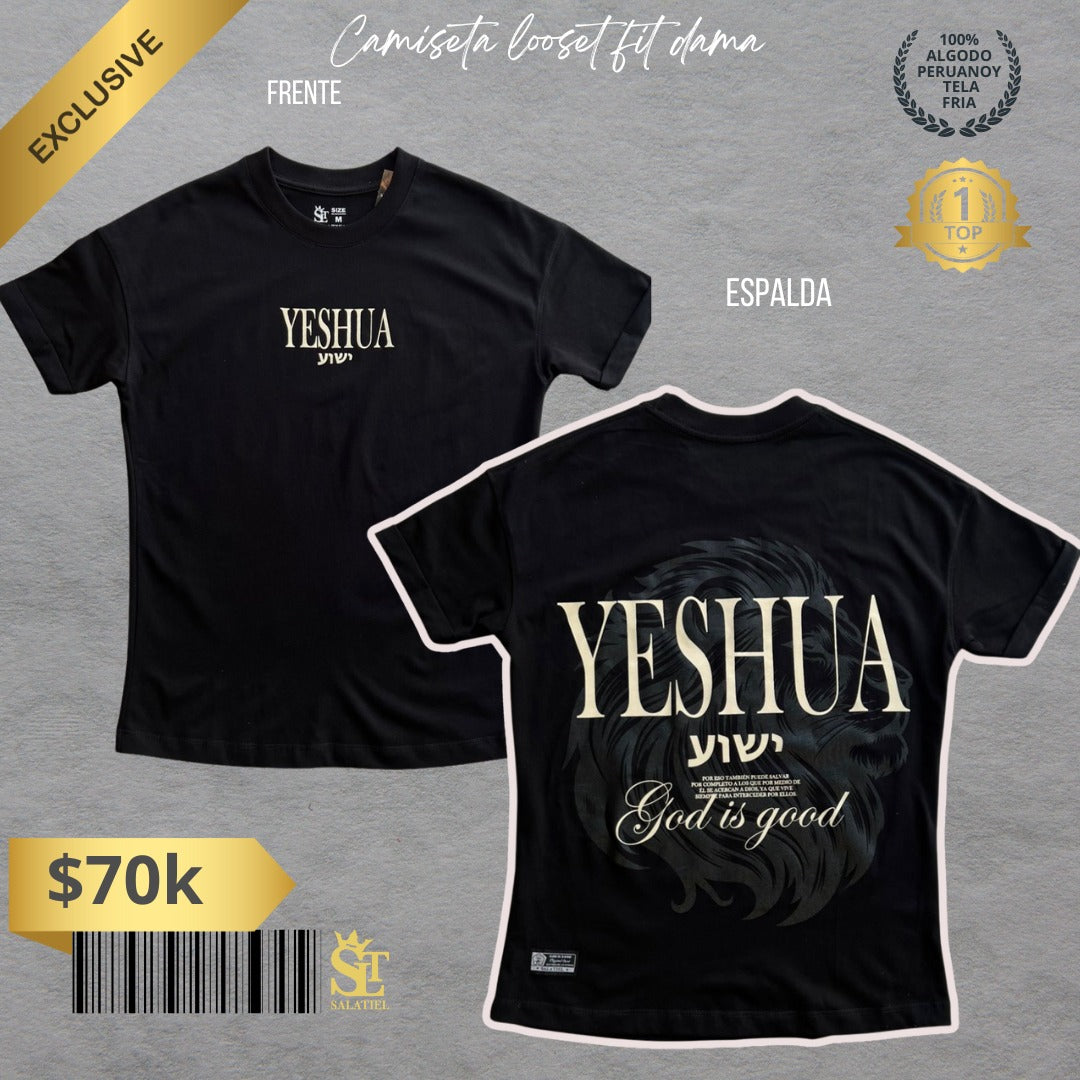 CAMISETA LOOSE FIT YESHUA LEON