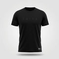 Camiseta regular fit fait negra
