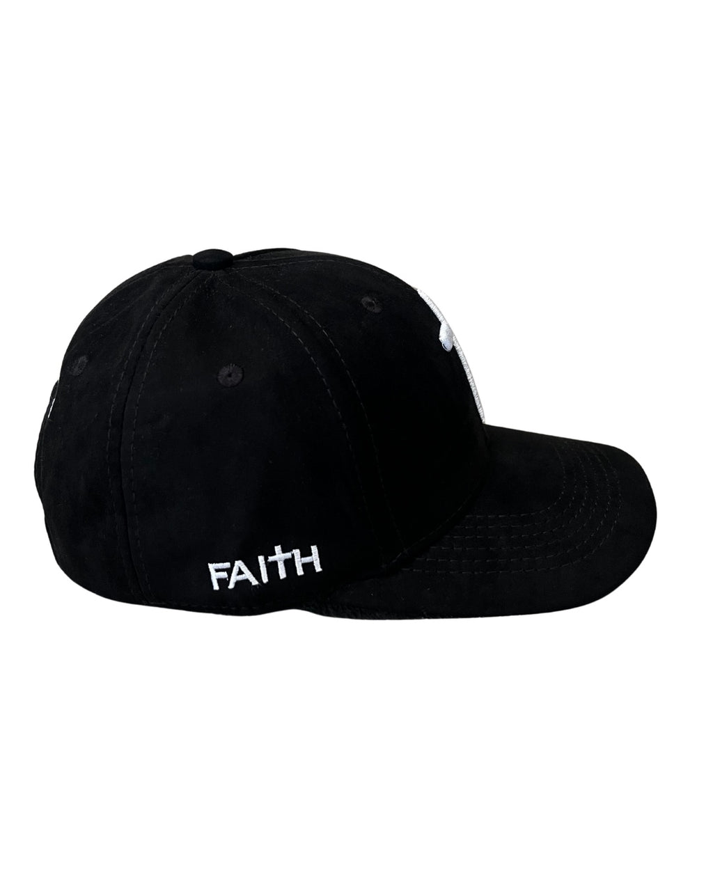 GORRA NEGRA CRUZ BLANCA