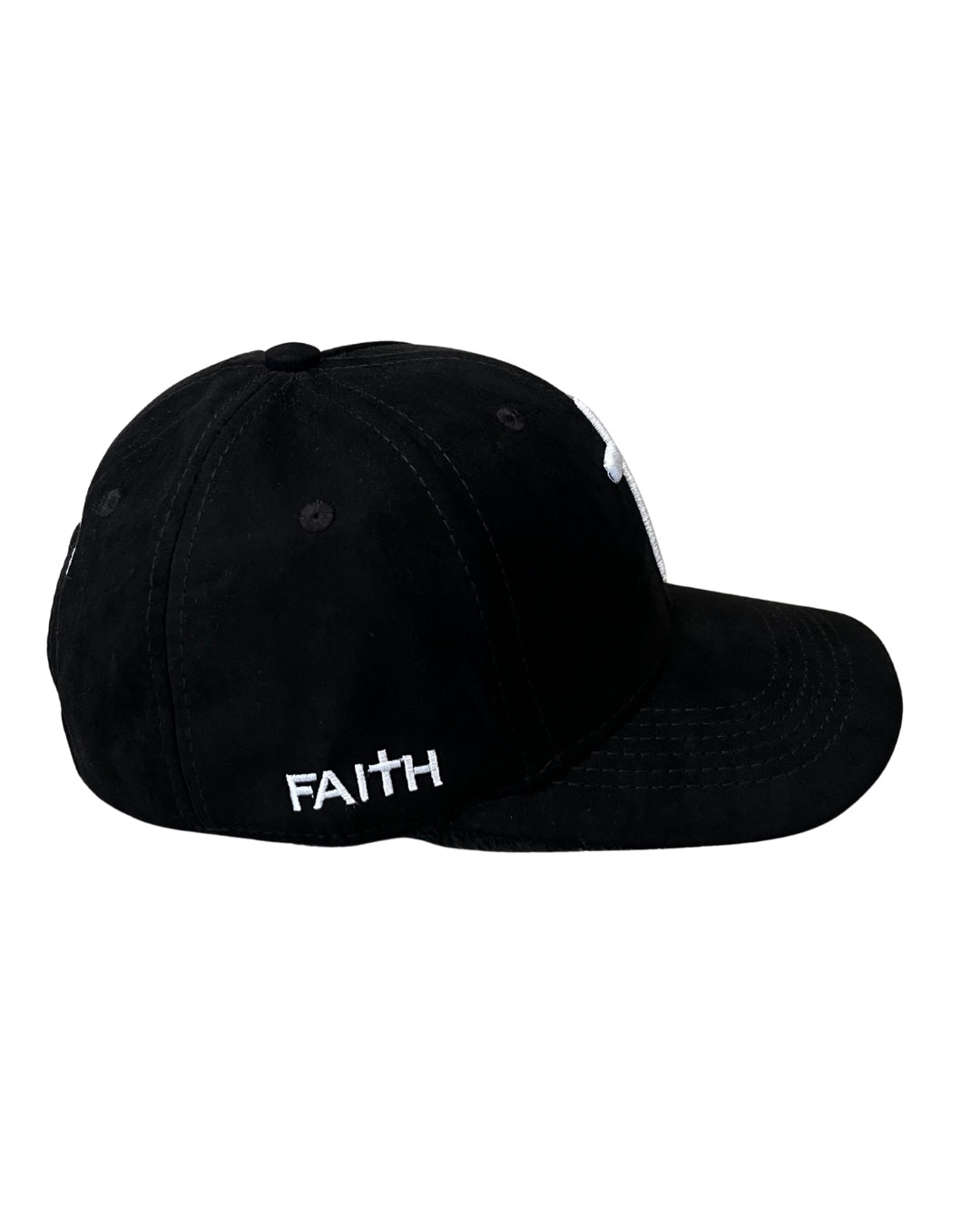 GORRA NEGRA CRUZ BLANCA