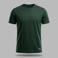 Camiseta regular fit fait verde